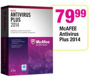 Mcafee Antivirus Plus 2014