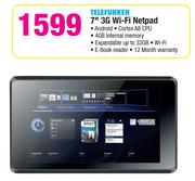 Telefunken 7" 3G Wi-Fi Netpad