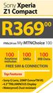 Sony Xperia Z1 Compact-On My MTNChoice 100