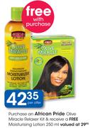 African Pride Olive Miracle Relaxer Kit
