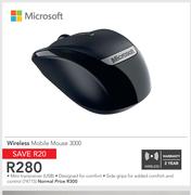 Microsoft Wireless Mobile Mouse 3000