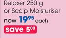 Restore Plus Relaxer-250g Or Scalp Moisturiser-Each