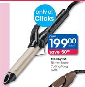  Babyliss 25mm Nano Curling Tong 2325E