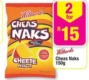 Willards Cheas Naks-2 x 150g
