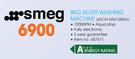 Smeg 8kg Silver Washing Machine 60CM WM128SSA