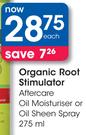 Organic Root Stimulator Aftercare Oil Moisturiser Or Oil Sheen Spray-275ml-Each