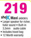 Shox Maxi ASX301