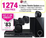 LG 5.1 Home Theatre System DH3120