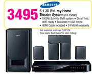 Samsung 5.1 3D Blu-Ray Home Theatre System HT-F5500