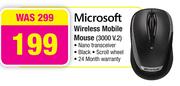 Microsoft Wireless Mobile Mouse 3000 V.2