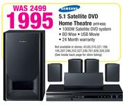 Samsung 5.1 Satellite DVD Home Theatre HTF450