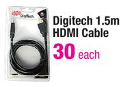 Digitech 1.5M HDMI Cable