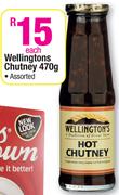 Wellingtons Chutney Assorted-470g