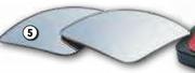 Autogear Blind Spot Mirrors Edgeless/Angled Mirror BSM05