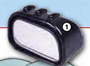 Autogear Blind Spot Mirrors Wide Mirror BSM01