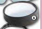 Autogear Blind Spot Mirrors 2" Round, Convex Mirror BSM06