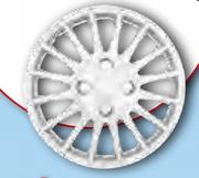 Autogear wieldoppe 4 Stuk Stel 13" Or 14" WC05-13/14