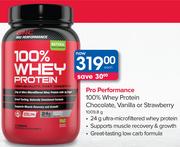 GNC Pro Performance 100% Whey Protein Chocolate,Vanilla Or Strawberry-1009.8g