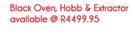 Defy Black Oven, Hobb & Extractor
