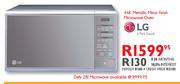 LG 44L Metallic Mirror Finish Microwave Oven