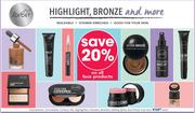 Foundations, Concealers, Contour Kits, Highlighters, Powders, Blushers, Settings Spray & Primer-Each