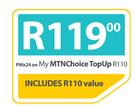 Samsung Galaxy Young 2-On My MTNChoice Topup R110
