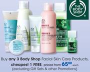 Body Shop Facial Skin Care Products-Each