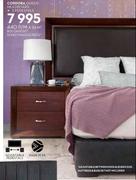 Cordoba Queen Headboard+2 Pedestals