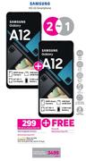 2 x Samsung A12 4G Smartphone-On uChoose Flexi 125 + On Promo 65