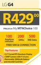 LG G4+ Free Protective Bumper Case+ Metal Back Cover-On My MTNChoice 100