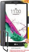 LG G4+ Free Protective Bumper Case+ Metal Back Cover
