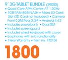 Blackweb 9" 3G Tablet Bundle S9000