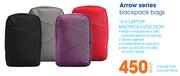 Kingsons Arrow Series 15.6" Laptop Backpack Evolution-Each