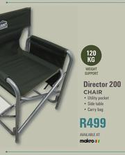 Campmaster director on sale 200 chair