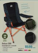 Camp Master Deluxe 300 Highback Chair