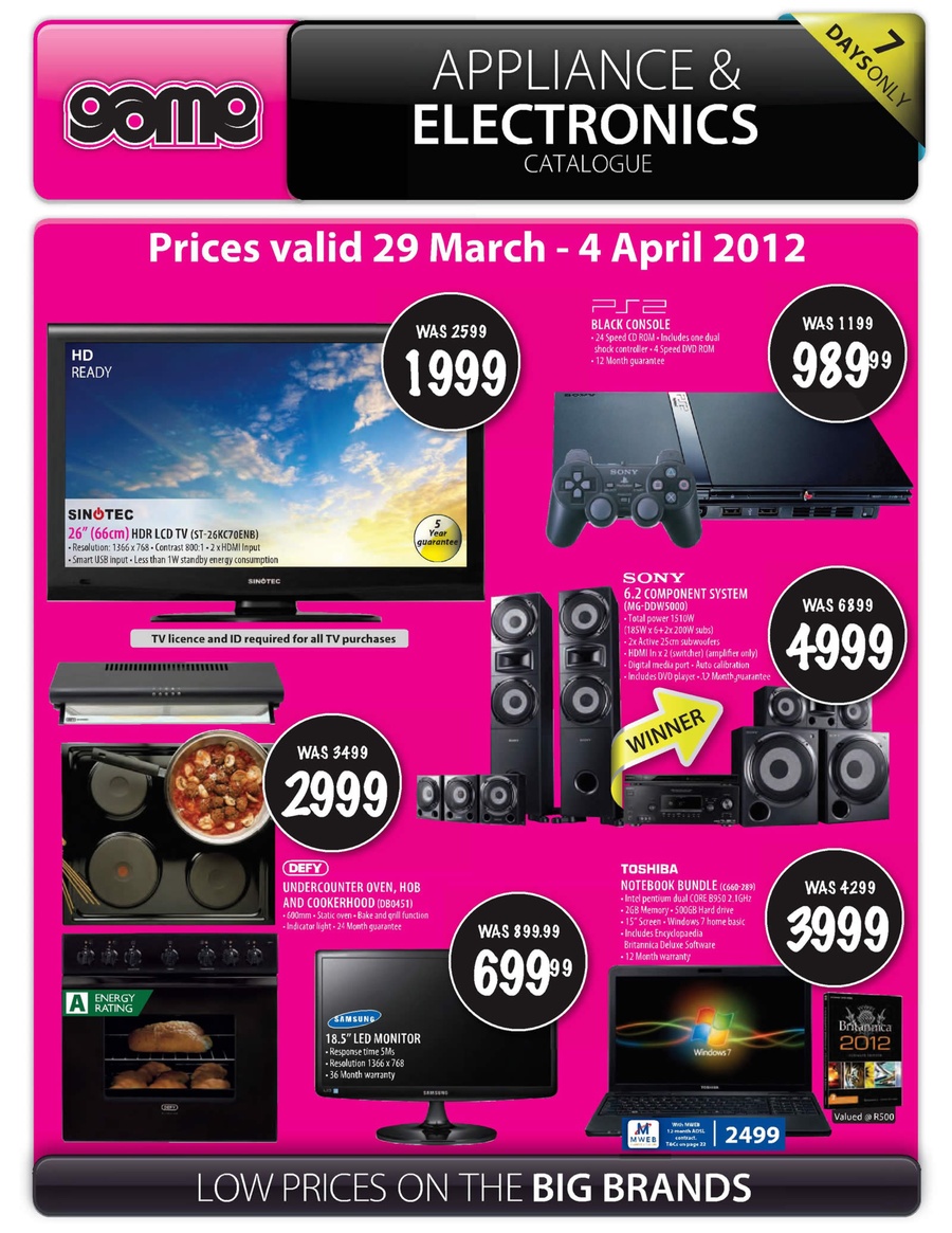 Game on sale stores electronics