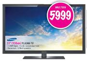 Samsung 51"(130cm) Plasma TV