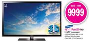 Samsung 46"(117cm) 3D FHD LED TV(UA46D6000)