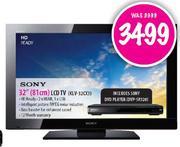 Sony 32" (81cm) LCD TV (KLV-32CX3)