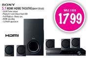 Sony 5.1 HDMI Home Theatre(DAV-TZ135)-