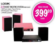 Logik 2.0 Home Theatre System(DVD-202S)
