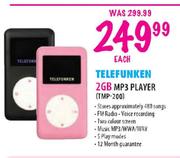 Telefunken 2GB MP3 Player