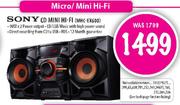 Sony CD Mini Hi-Fi