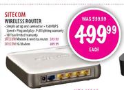Sitecom Wireless Router