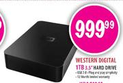 Western Digital Hard Drive (3.5")-1TB