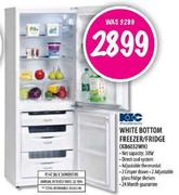 KIC White Bottom Freezer/Fridge-309Ltr(KB6032WH)