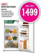 Defy White Bar Fridge-120Ltr(DFS135)