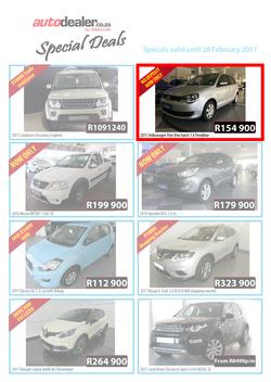 Auto Dealer : Special Deals (22 Feb - 28 Feb 2017), page 1