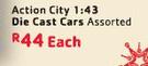 Action City 1:43 Die Cast Cars Assorted-Each