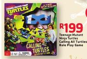 Teenage Mutant Ninja Turtles Calling All Turtles Role Play Game